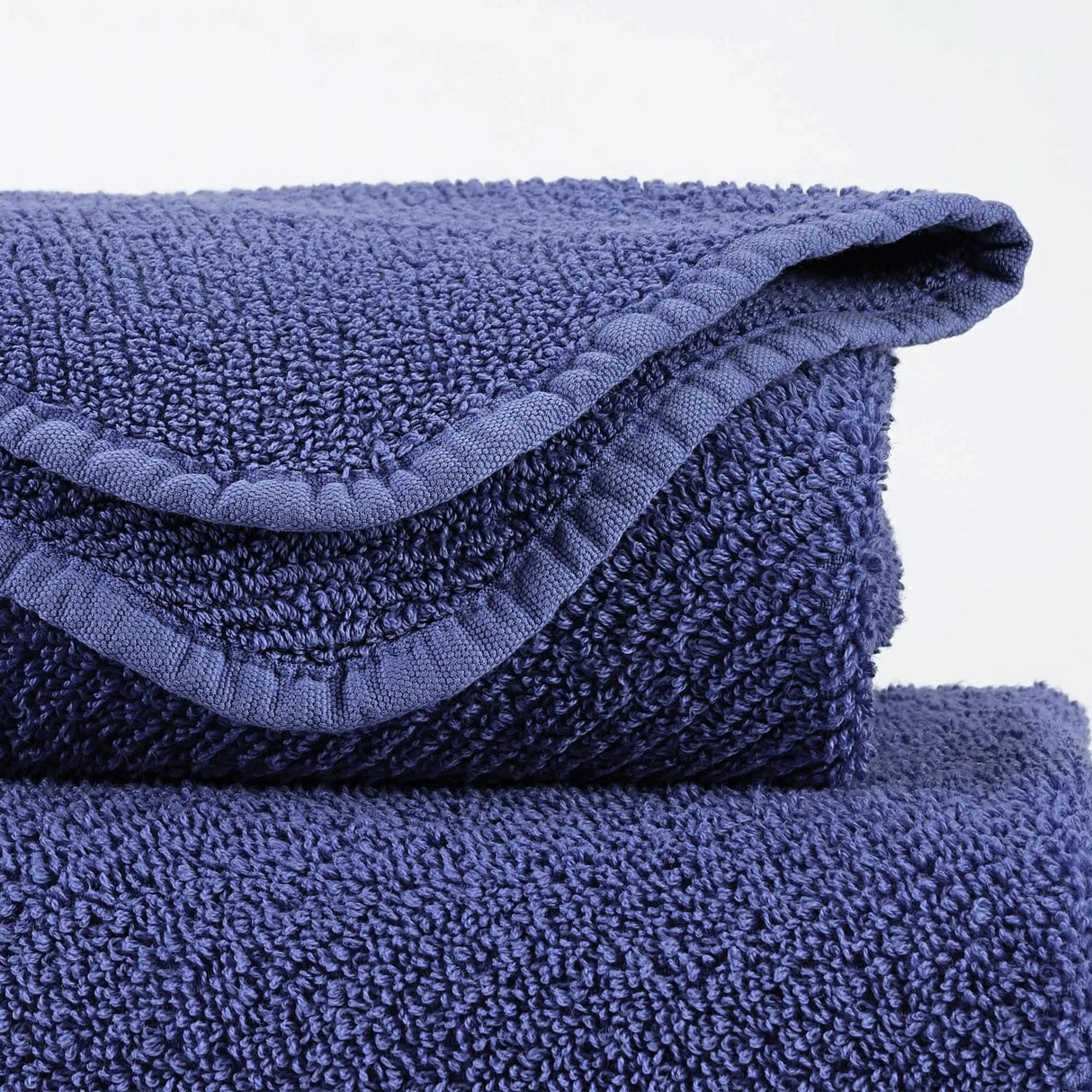 A&H Twill Towels in 332 Cadette Blue