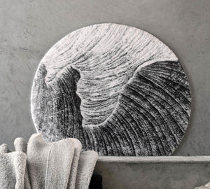 A&H Yoji Bath Rug in 900 Silver