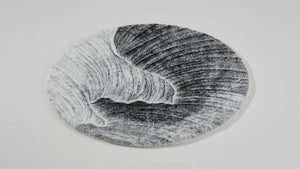 A&H Yoji Bath Rug in 900 Silver