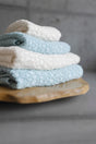 A&H Lodge Towels - Available in 103 Ivory & 235 Ice