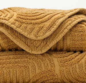 Abyss Olly Towels in 840 Gold