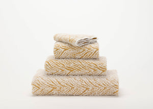 Abyss Vasco Towels in 840 Gold