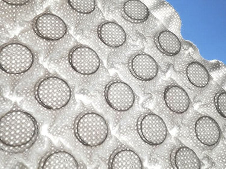 At a coil count of 2,200 in king size, these British micro pocket springs conform exceptionally well to the shape of your body