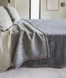 Gris Foncé / Gris Clair 100% Alpaca Blankets by Brun de Vian-Tiran