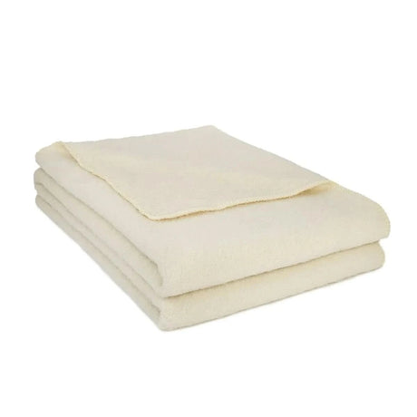 Junin Blanket in Crème by Brun de Vian-Tiran of France @ TMASC in Canada