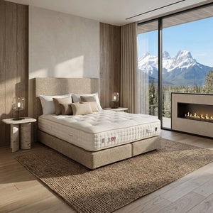 Harrison Spinks Foss mattress, with matching Premium True Edge foundations