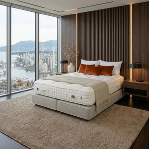 Harrison Spinks Foss mattress, with the matching Premium True Edge boxspring