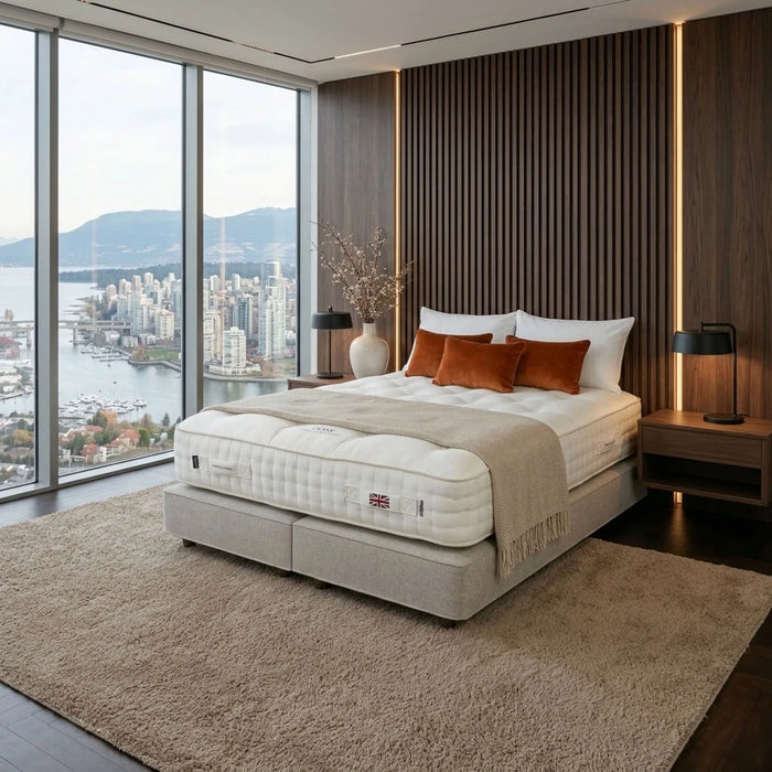 Harrison Spinks Foss mattress, with the matching Premium True Edge boxspring