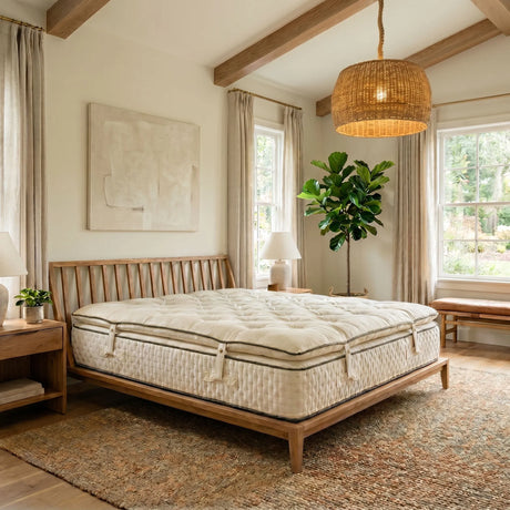 The Yorkshire 12000 Luxury Enhancer on the Woodford 30000 Mattress. Is there a more luxurious mattress set in existence?
