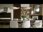 TEAM 7 echt.zeit dining table + lui chair + filigno highboard. video: TEAM 7