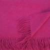 Alfie Alpaca Throw in Magenta