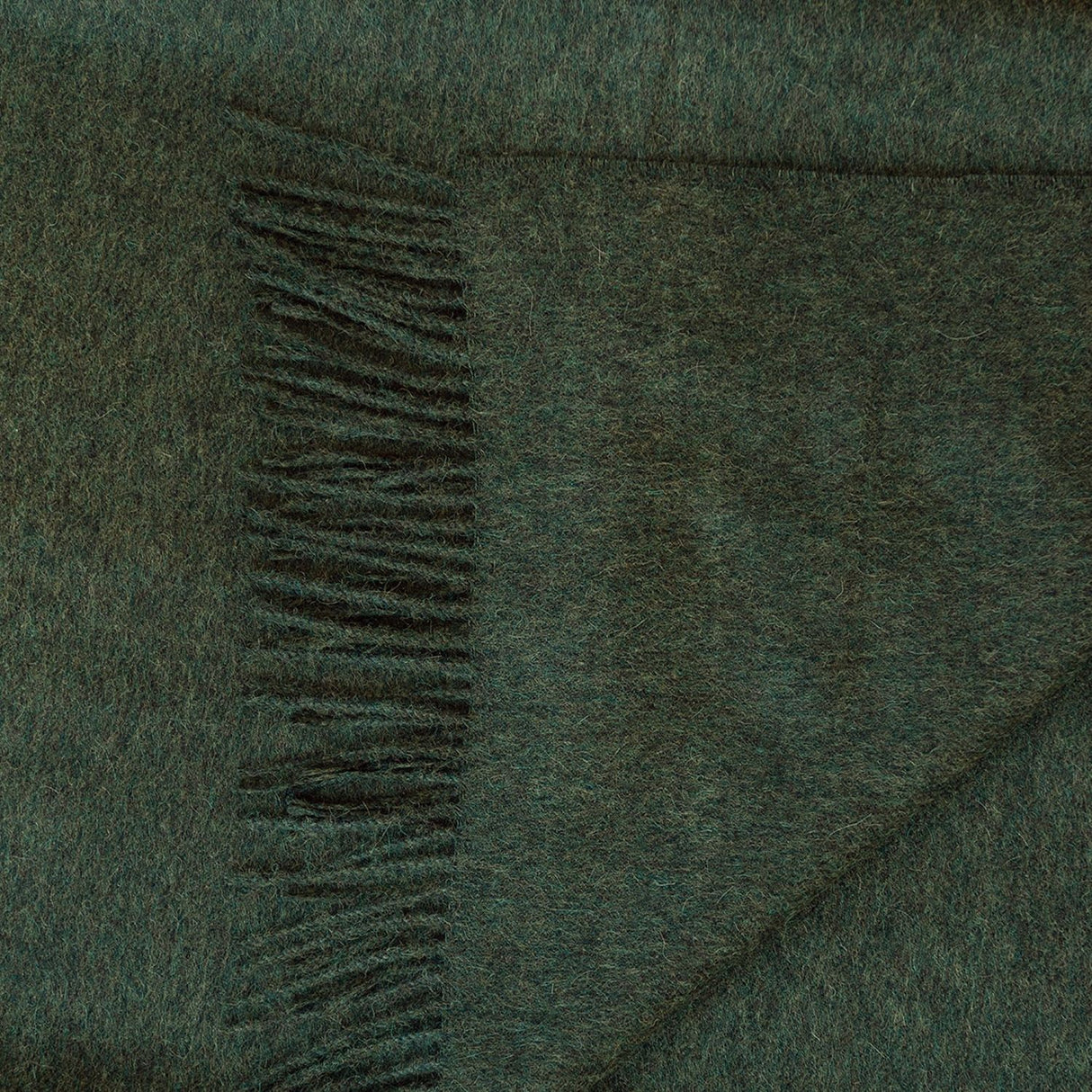 Alfie Baby Alpaca Throw in Cedar