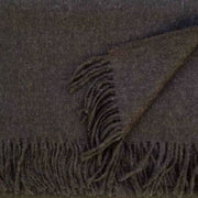 Alfie Alpaca Throw in Espresso