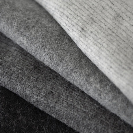 St Genève Aria Throw in Charcoal gradient colourway