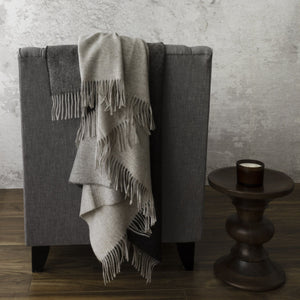 St Genève Aria Throw in Crimini gradient colourway