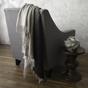 St Genève Aria Throw in Crimini gradient colourway