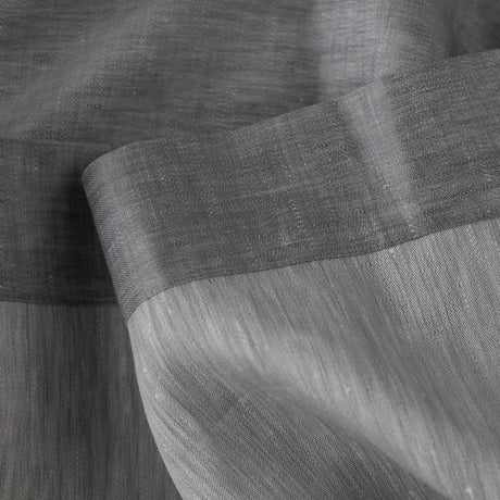 Biancha Reversible 100% Linen Sateen in Iron