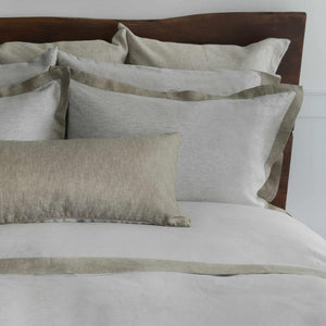 Biancha Reversible 100% Linen Sateen in Tan