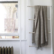 St Genève Bruno Throw in Almond colourway