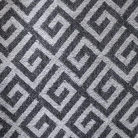 St Genève Bruno Throw in Charcoal colourway