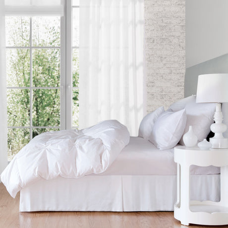 Embassy 1,000 loft goose down duvets & pillows are handcrafted in Canada