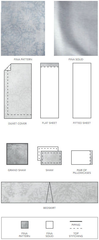 Fina Bed Linen Collection