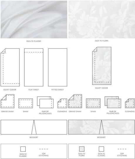 Giza 92 Bed Linen Collection