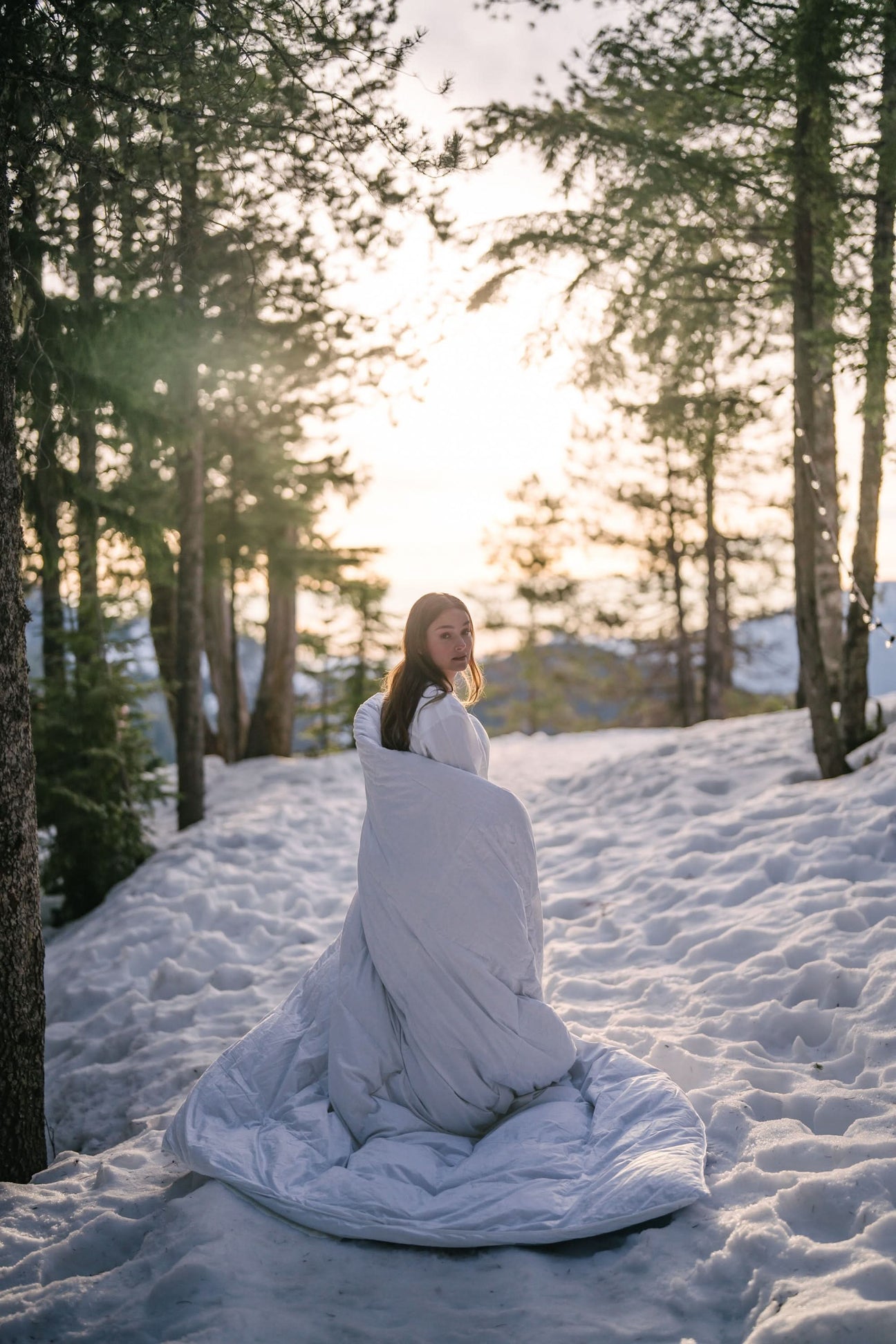 St Genève down-filled duvets are expertly handcrafted in Richmond, BC