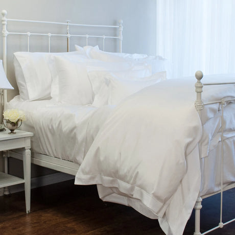St Genève Grand Veneto Sheeting in white at TMASC