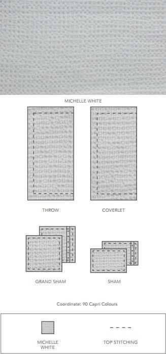 Michelle Throws & Coverlets