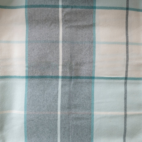 Mika Alpaca throw in Cyan