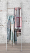 Mika Alpaca throws in Cyan (left) and Peony (right)