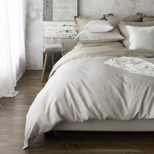 St Genève Rio Duvet Cover in Pearl colourway