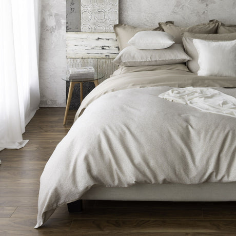 St Genève Rio Duvet Cover in Pearl colourway