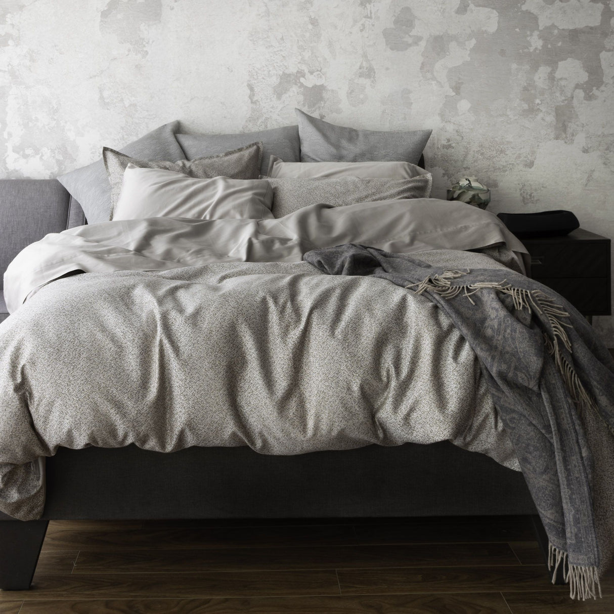 St Genève Rio Duvet Cover in Walnut colourway