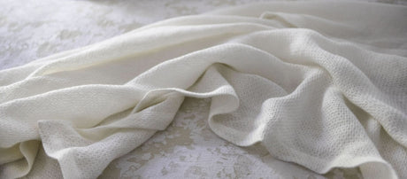 St Genève Sakura Duvet Cover in Parchment colourway