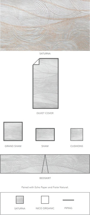 Saturna Duvet Cover