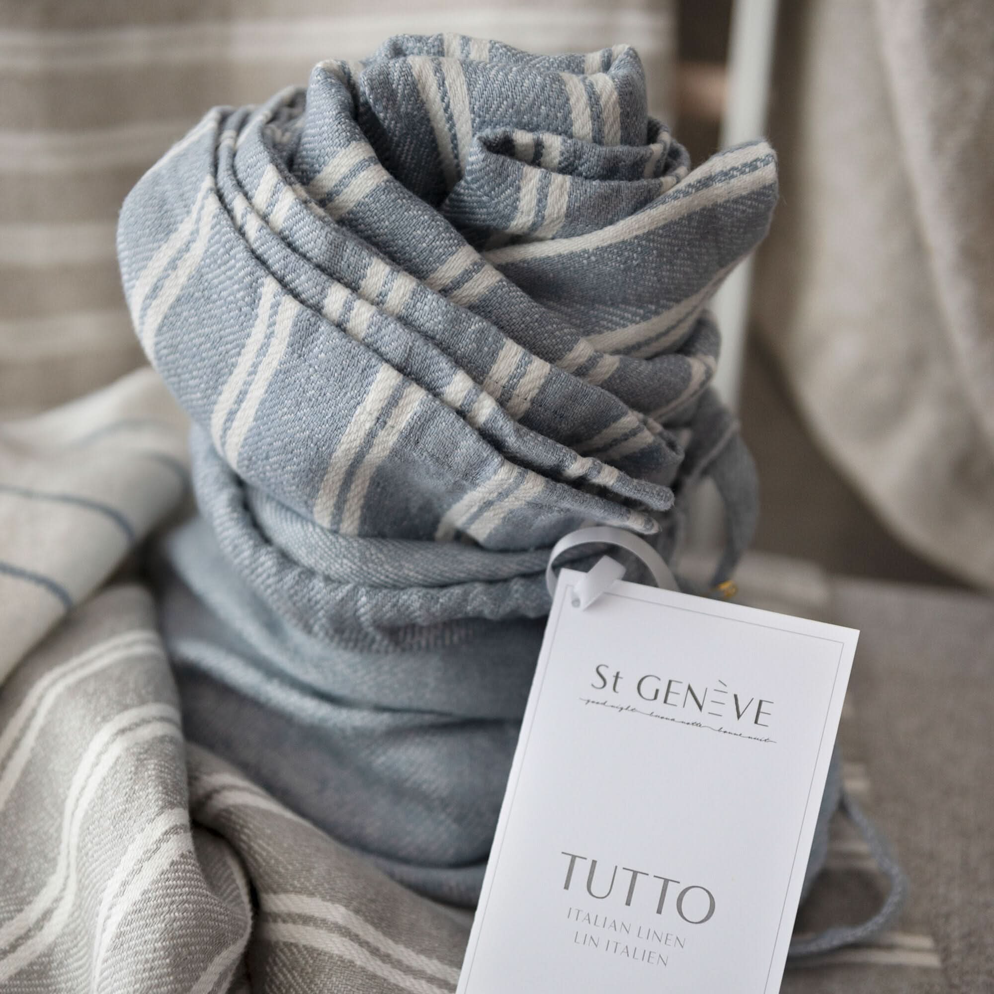 St Genève 100% Linen Blanket for Daily Adventures – The Mattress