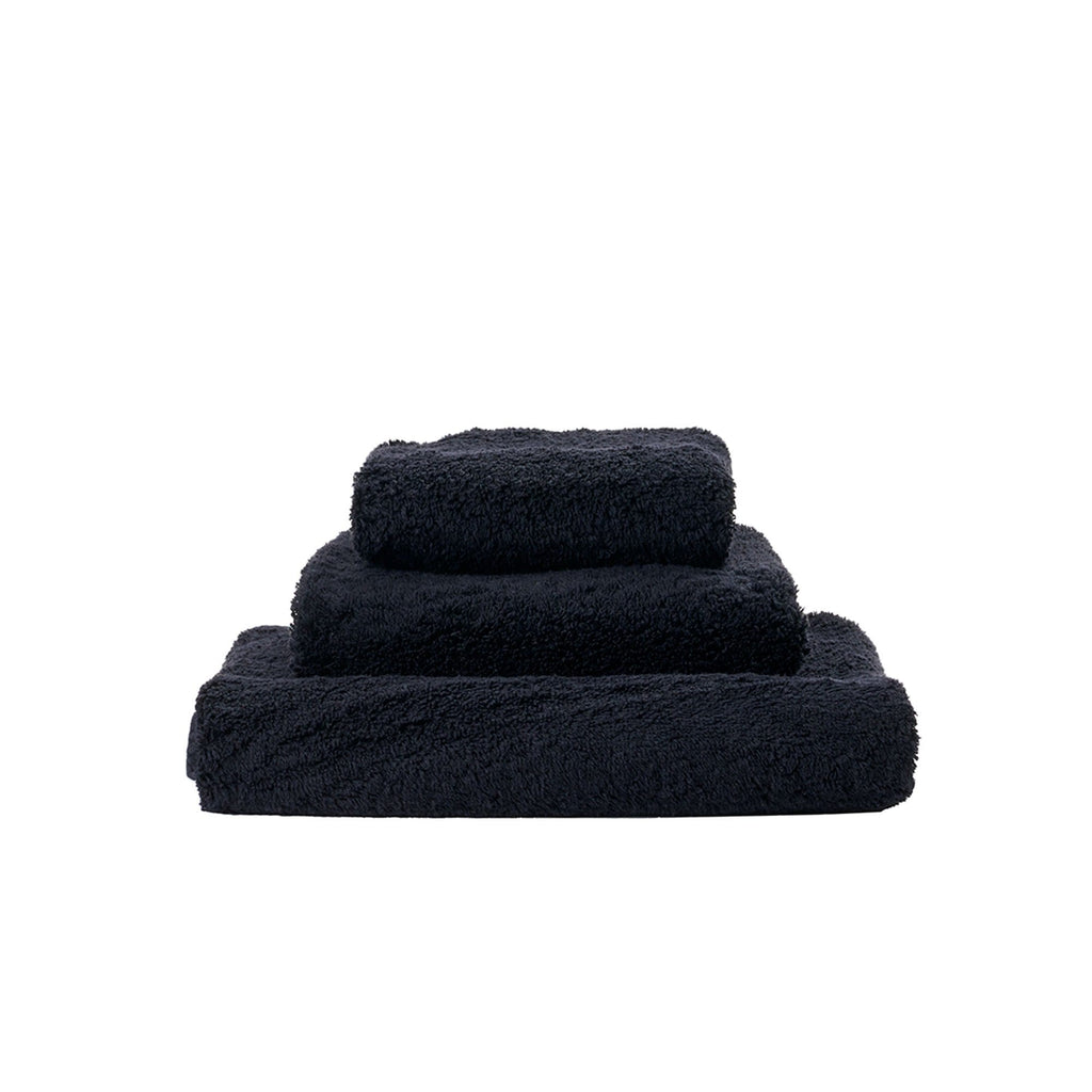 Super Pile Towels in 990 Black