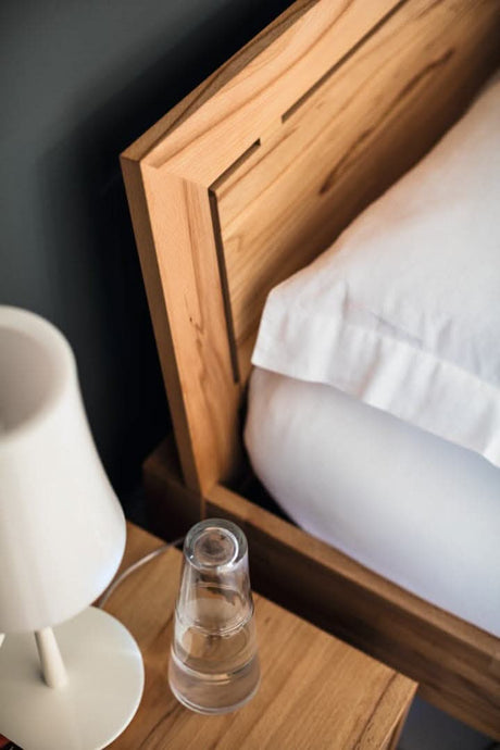 TEAM 7 lunetto bed. photo: TEAM 7 - Available in Canada at The Mattress & Sleep Co.