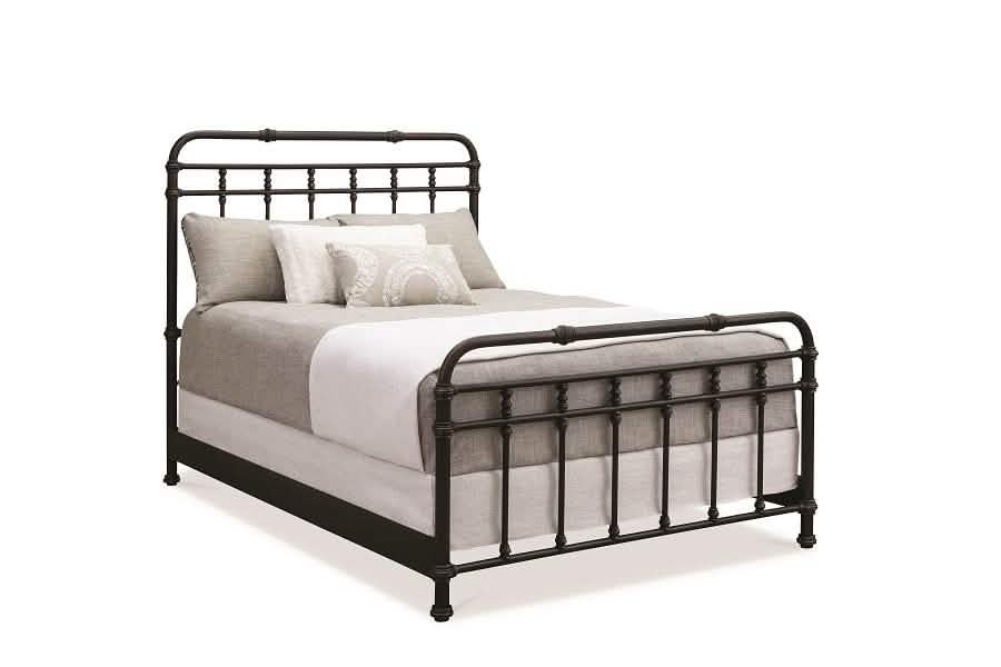 Laredo Bed in Aged Bronze metal finish