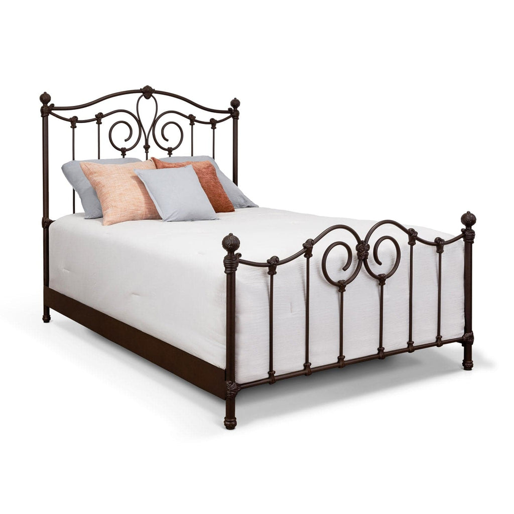 Olympia Bed in Natural Rust