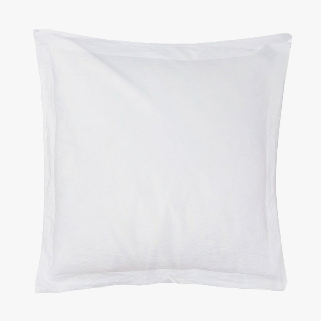 Hotel Roma White Toss Pillow 