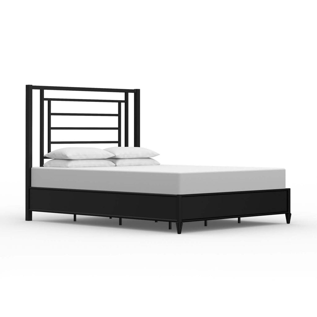 Sunset Bed in Matte Black