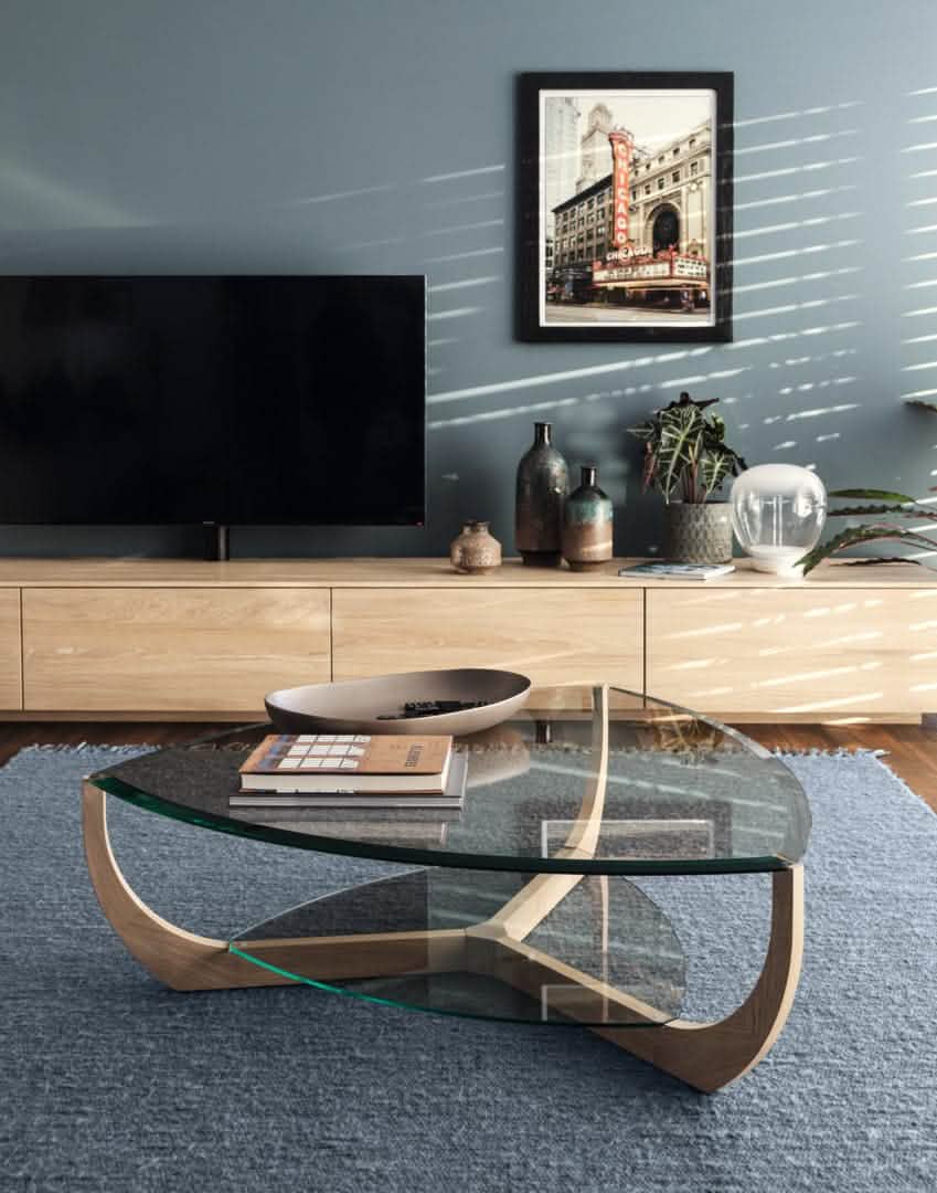 TEAM 7 juwel coffee table. photo: TEAM 7 - Available in Canada at The Mattress & Sleep Co.