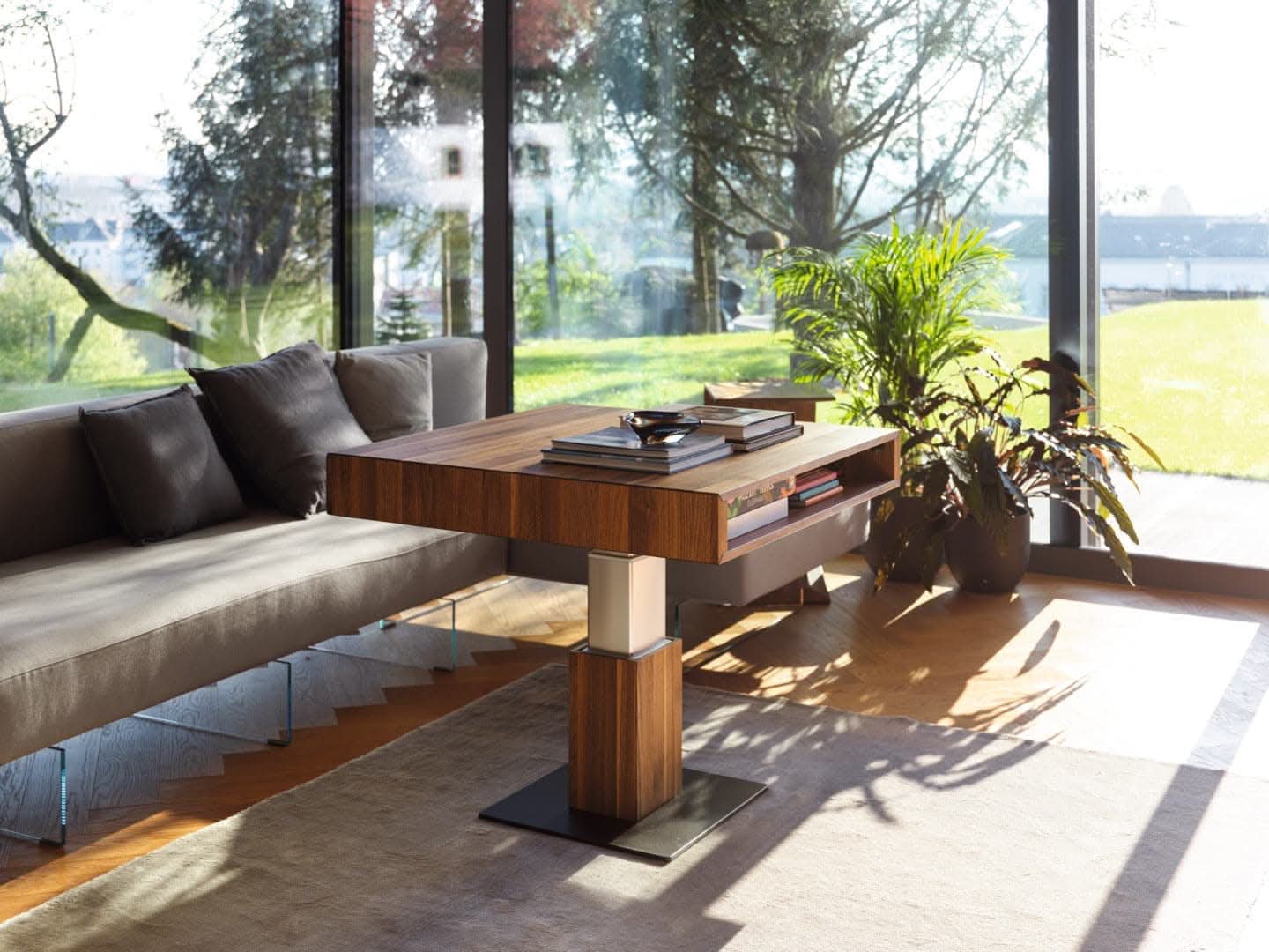 TEAM 7 lift coffee table. photo: TEAM 7 - Available in Canada at The Mattress & Sleep Co.