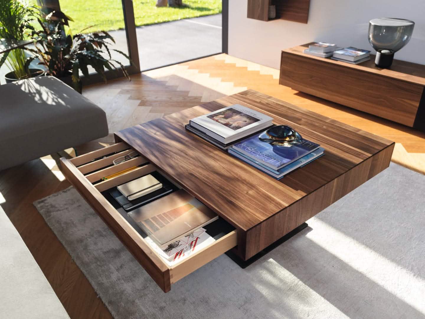 TEAM 7 lift coffee table. photo: TEAM 7 - Available in Canada at The Mattress & Sleep Co.