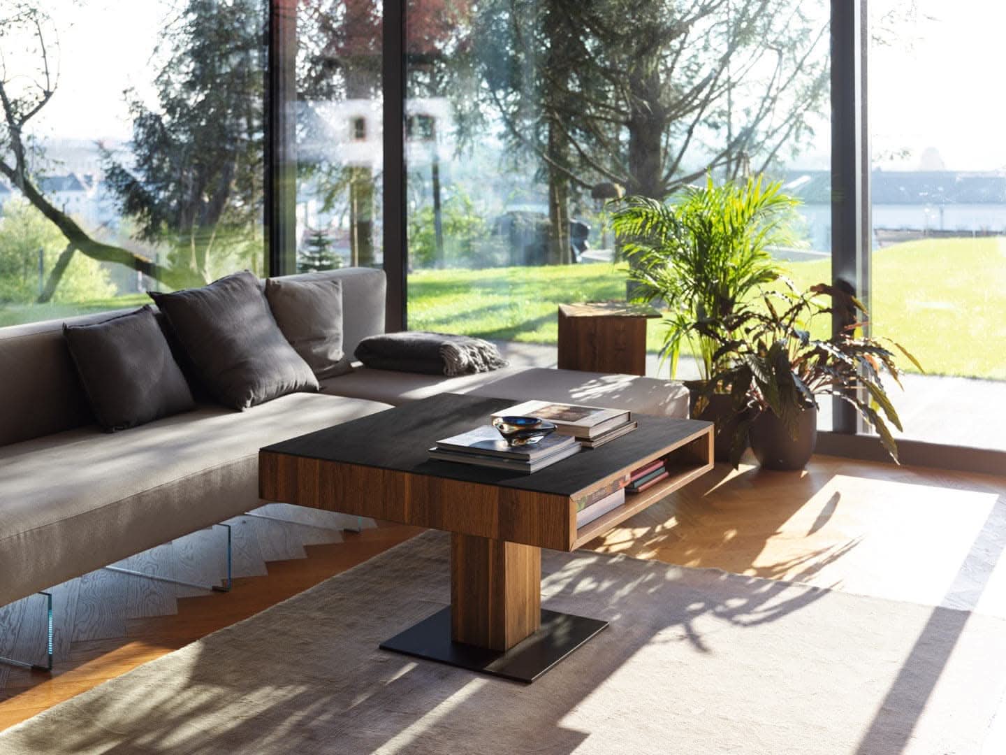TEAM 7 lift coffee table. photo: TEAM 7 - Available in Canada at The Mattress & Sleep Co.