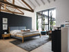 TEAM 7 mylon bed. photo: TEAM 7 - Available in Canada at The Mattress & Sleep Co.