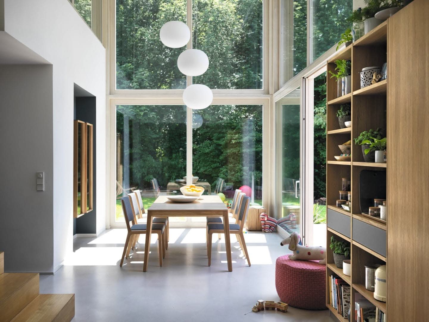 TEAM 7 mylon table. photo: TEAM 7 - Available in Canada form The Mattress & Sleep Co.